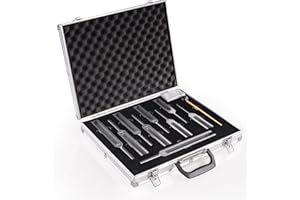 PPOLB Solfeggio Tuning Fork Set, 9 Solfeggio Tuning Forks for Healing, Sound Therapy, 6 Standard Frequencies and Missing 3 Frequencies Tuning Forks Set with Tuning Fork Activator and Gift Box