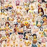 50PCS Hentaii Stickers Hentai Stickers Sexy Sticker