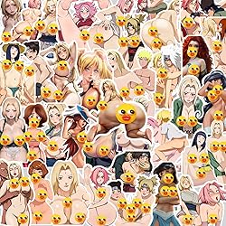 50PCS Hentaii Stickers Hentai Stickers Sexy Sticker
