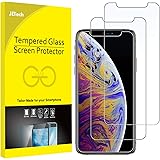 JETech Screen Protector for iPhone XS Max 6.5-Inch, Tempered Glass Film, 2-Pack