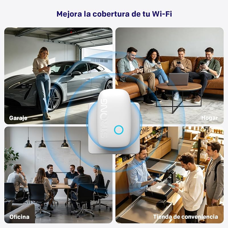 Repetidor WiFi AC1200, Amplificador WiFi Doble Banda — foto 8 de 8