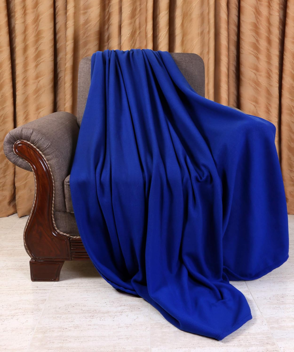 Utopia Bedding Fleece Blanket Twin Size Burgundy 300GSM ...