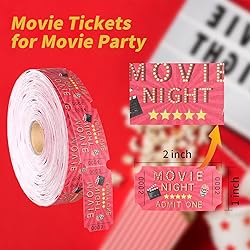 1000 Pieces Carnival Roll Tickets Raffle Tickets