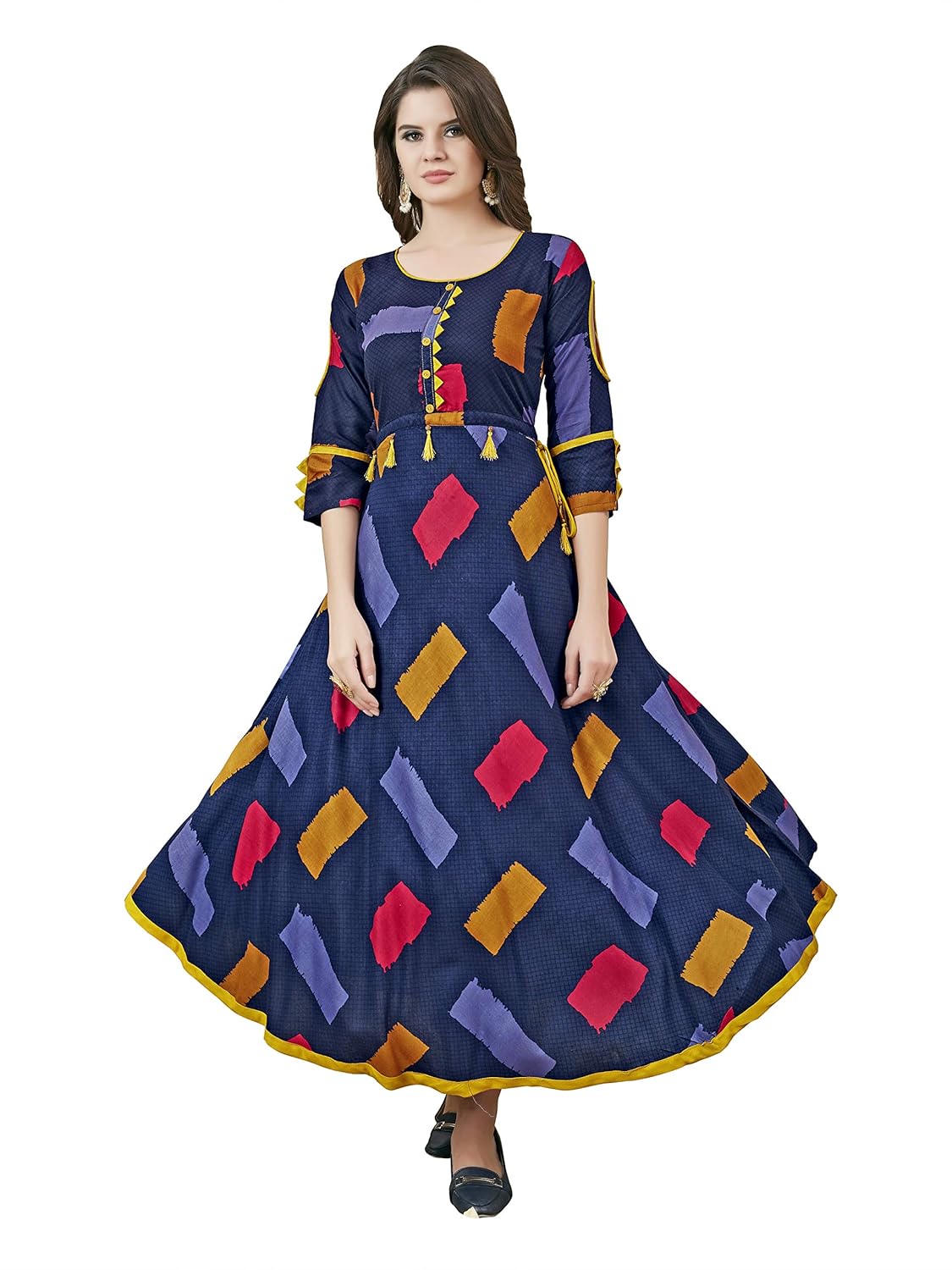 anarkali one piece dress