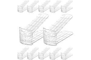 Copidrum 12Pack Shoe Slot Organizers for Closet Shoe Stacker Organizer Storage Shoe Rack Space Saver Storage Shoe Holder Organization