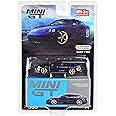 Truescale Miniatures Taycan Turbo S Gentian Blue Metallic Edition to 2400 Pieces Worldwide 1/64 Diecast Model Car by True Scale Miniatures MGT00339