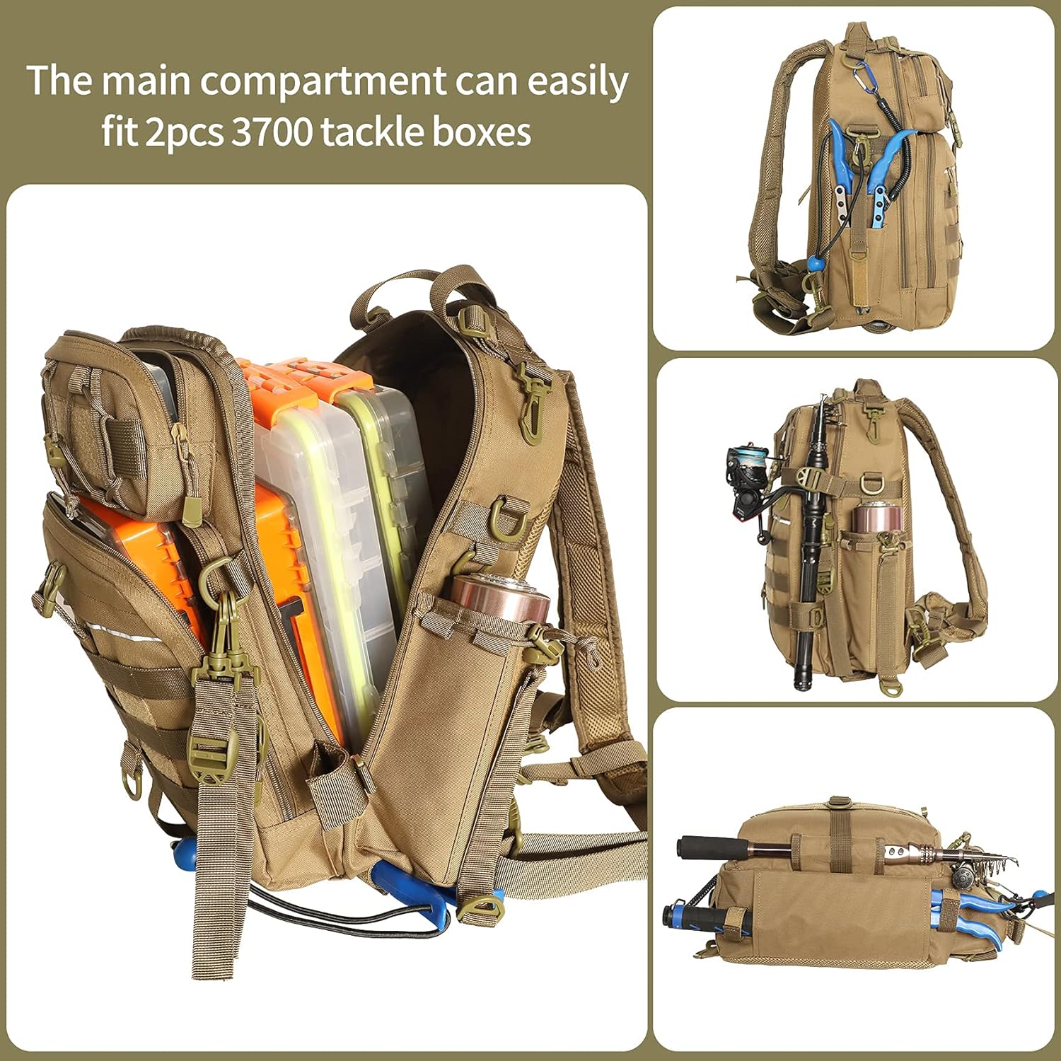 fishing backpack 3700