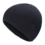 ZLYC Men Winter Knit Fisherman Beanie Hat Fashion