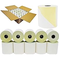 BuyRegisterRolls - 30 Carbonless Receipt Rolls & 3 SP700 Ribbons For POS Printers (3" X 95 Ft) - View #4