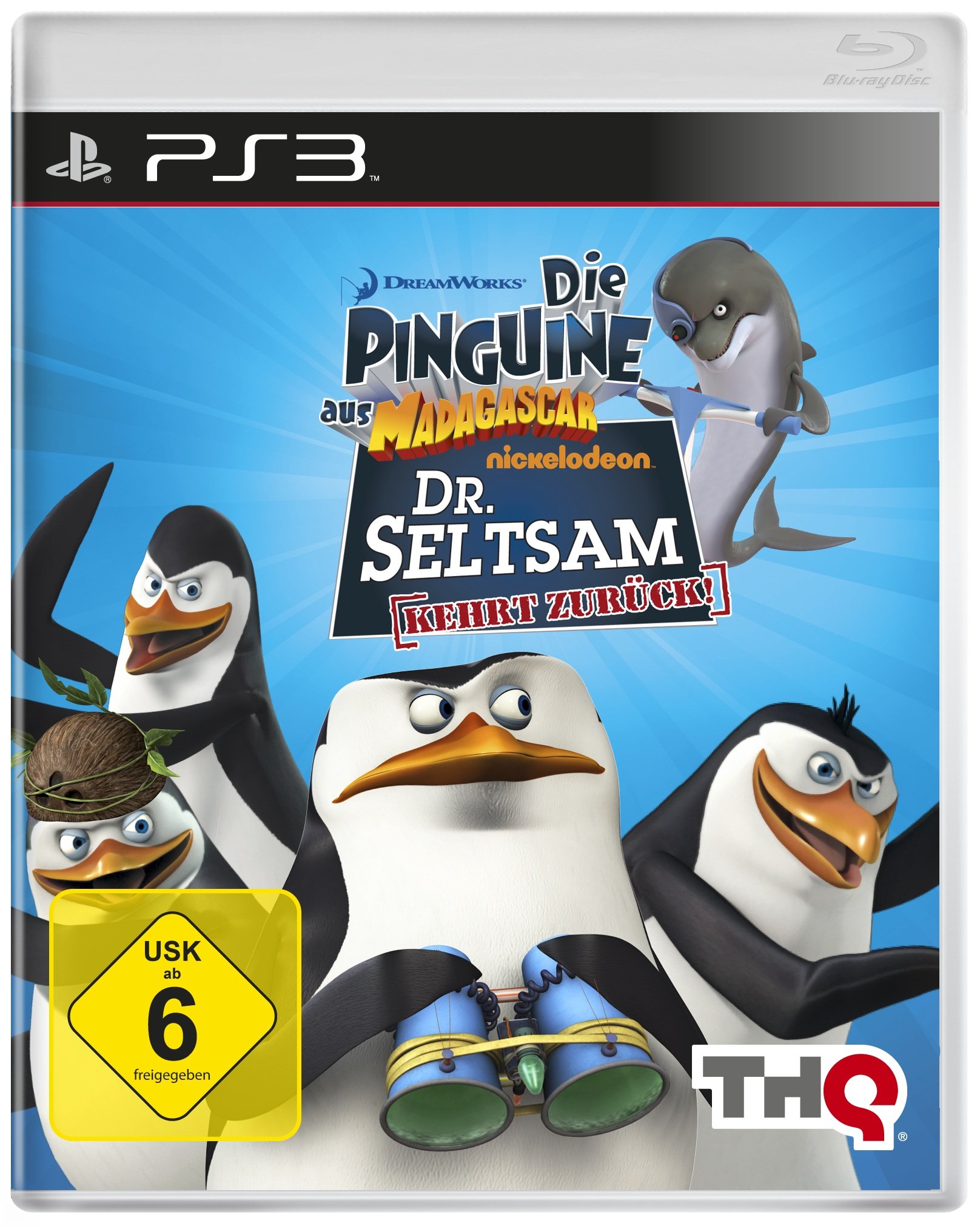 Thq Les Pingouins De Madagascar: Le Docteur Blowhole Est De Retour [Import Allemand]