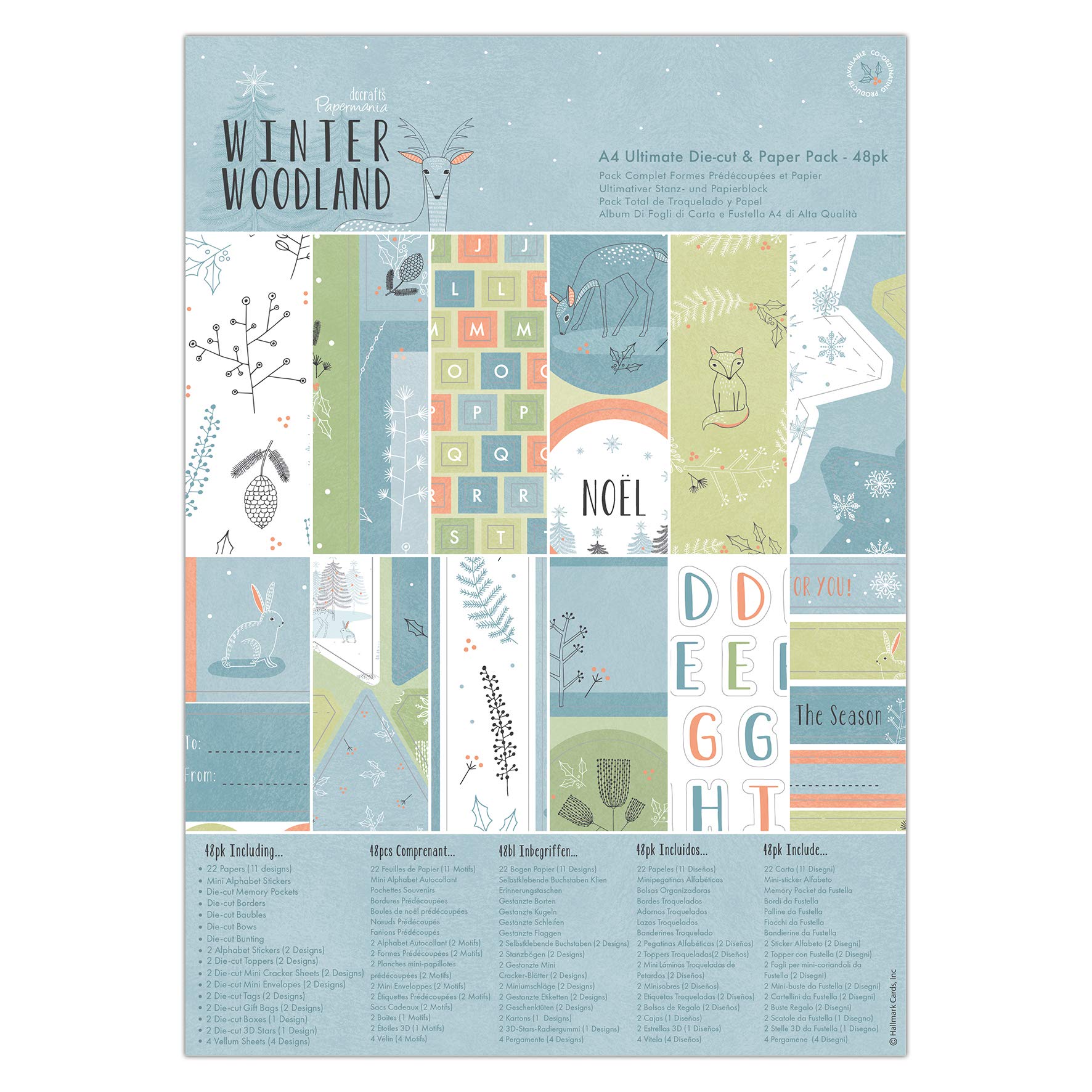 A4 Ultimate Die-cut & Paper Pack