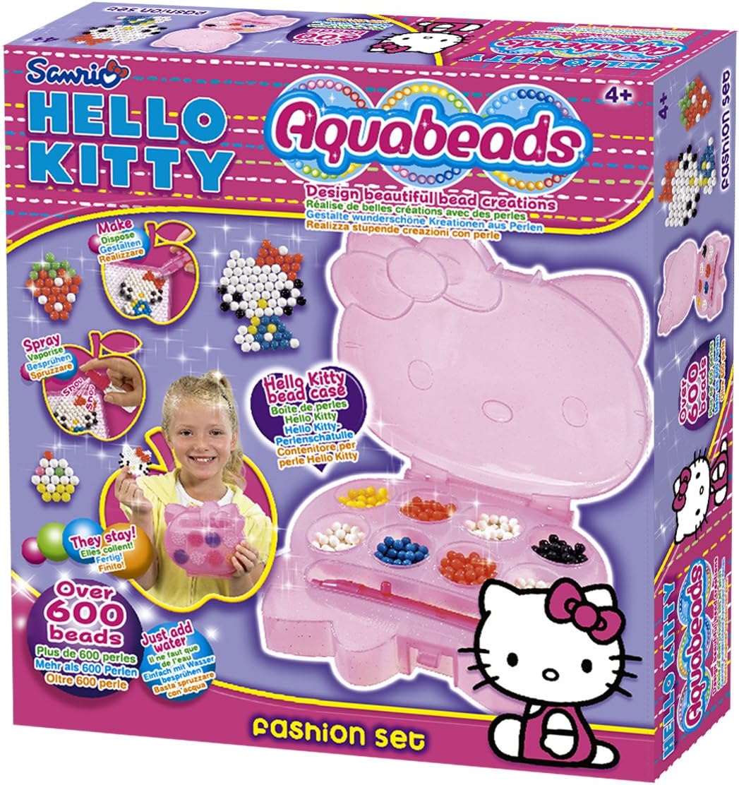 EPOCH Traumwiesen Aquabeads 79458 – Hello Kitty Pattern Craft Kit for ...