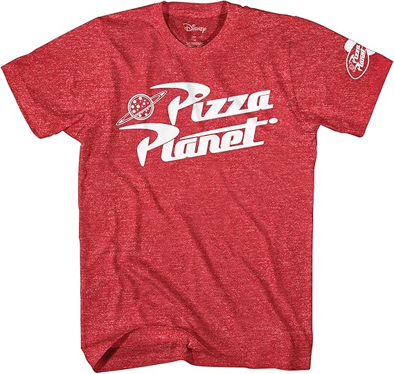 Amazon ディズニー トイストーリー ピザプラネット ロゴ 大人用tシャツ Tシャツ カットソー 通販