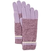 MUK LUKS Women's Ribbed Colorblock Gloves