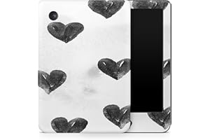 E-Reader Skin Compatible with Kobo Clara Colour (2024) - Ink Hearts - Premium 3M Vinyl Protective Wrap Decal Cover - Easy to 