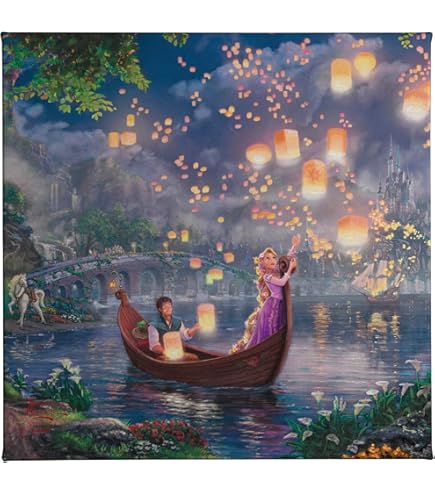 Amazon.com: Thomas Kinkade Disney Beauty and the Beast