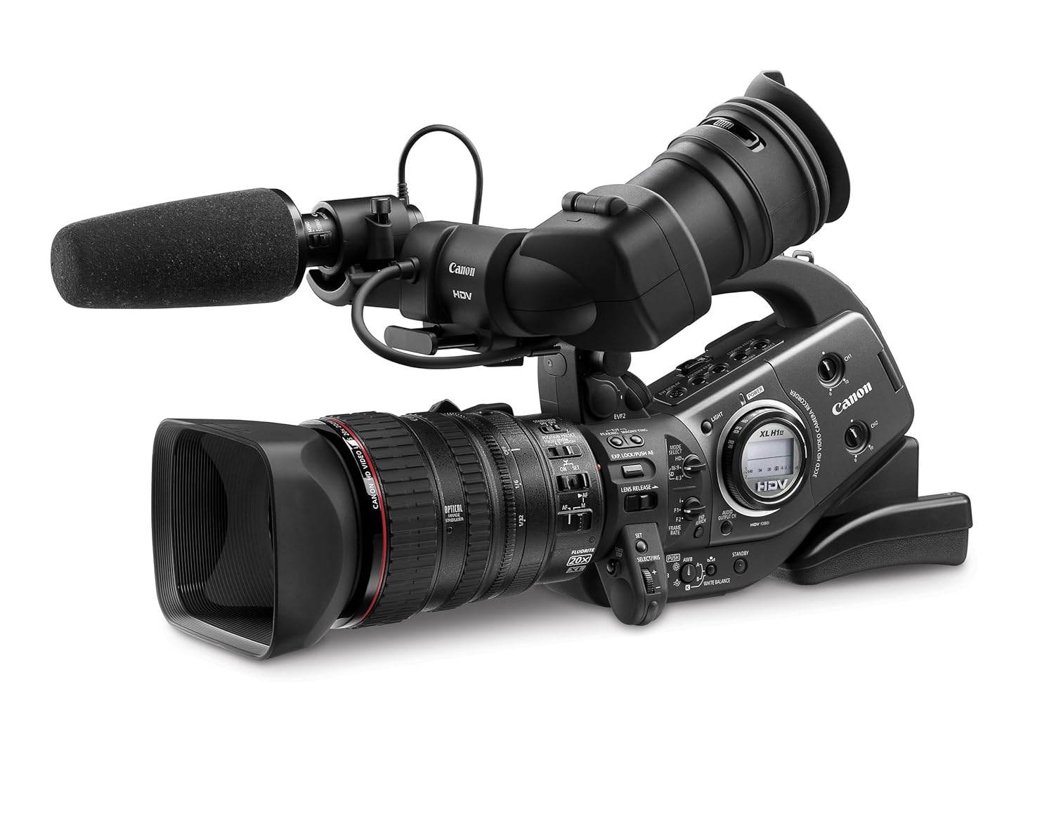 Amazon.com : Canon XL-H1A 3CCD HDV High Definition Professional Camcorder  with 20x HD Video Zoom Lens III (Discontinued by Manufacturer) : Camera &  Photo