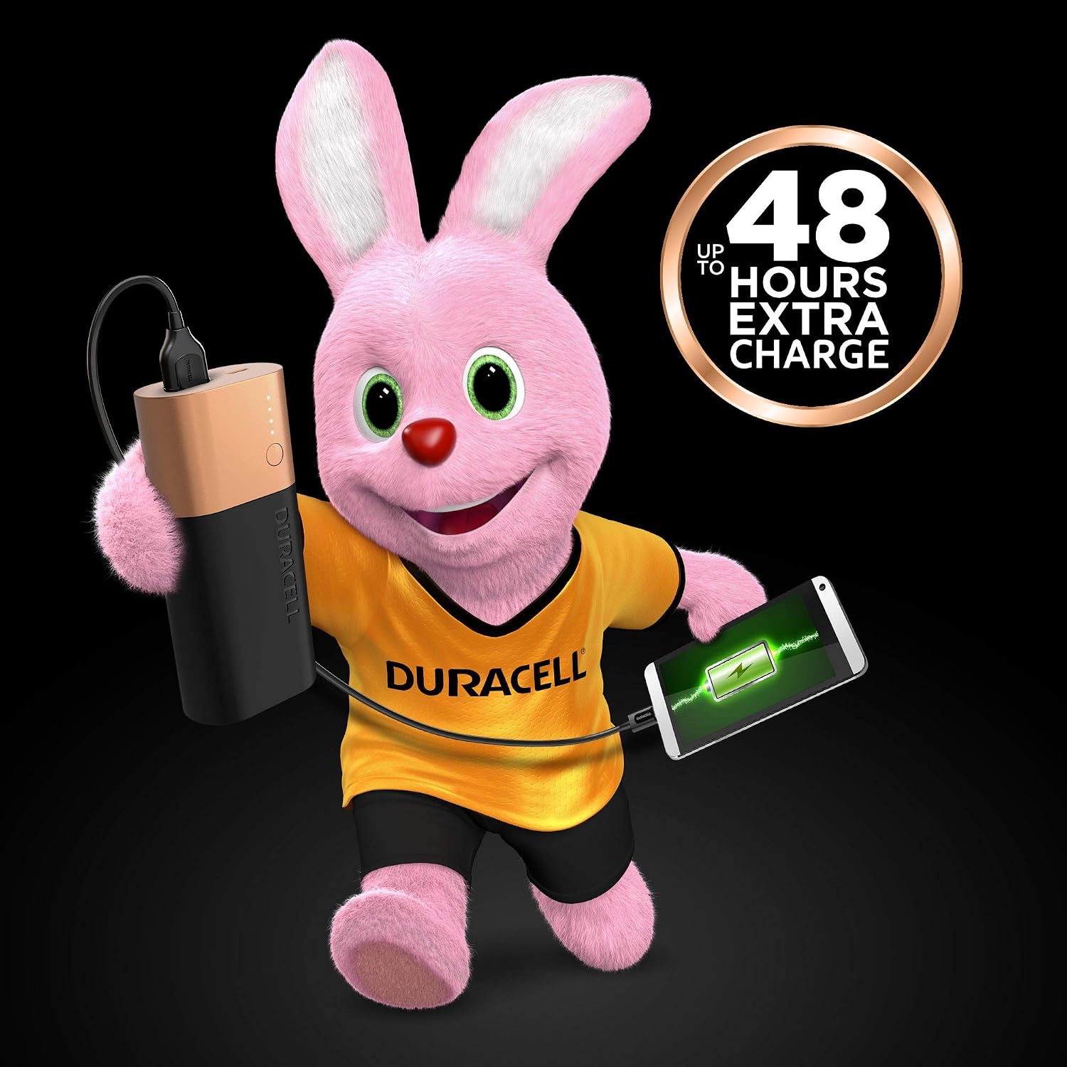 Duracell Power Bank 6700 mAh, External Battery Pack for Smartphones and USB-Powered Devices, Compatible with iPhone, Samsung - Image 5