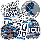 Desert Cactus Jackson State University Tigers J-State Sticker Vinyl Decals Laptop Water Bottle Car Scrapbook (T2 HBCU-C)