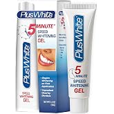 Plus White Speed Whitening Gel, 5 MinuteTeeth Whitening (2 oz) | Professional Grade, Dentist Approved Hydrogen Peroxide Ingredient, Removes Stains Fast, At Home Teeth Whitening Gel Treatment