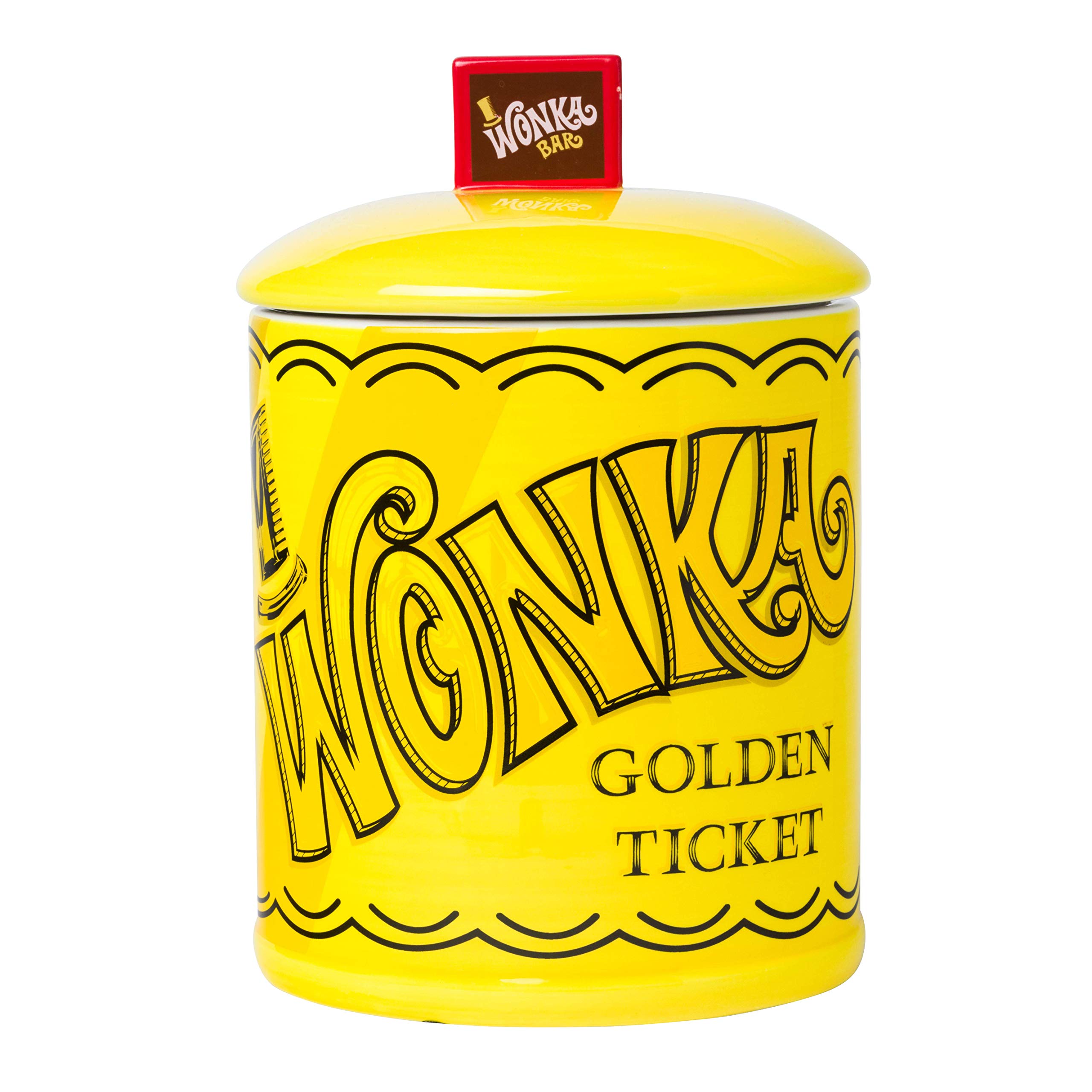 Silver Buffalo Willy Wonka and the Chocolate Factory Golden Ticket