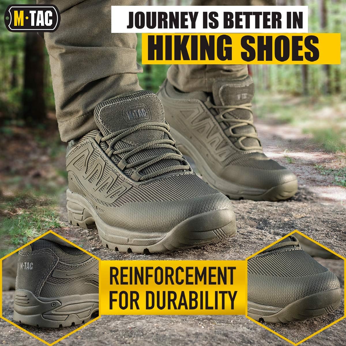 M-Tac Tactical Combat Shoes Men Hiking Police Sneakers for Trail Running: Shoes