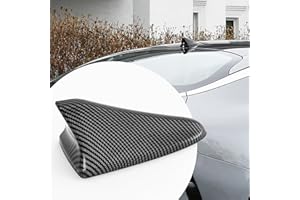 AMSPRAC Shark Fin Antenna Cover Cap Shell fit for Kia Optima 2014-2020(Not Sport),Hyundai Sonata 2015-2019,Genesis Sedan G80 2015-2017,Coupe 2013-2015,Elantra Sedan 2011-2016,Carbon Fiber Look