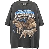 Heavy Metal Dogs – Heavyweight, Washed & Oversized Shaka-Wear Drop Shoulder Tshirt for Men & Women