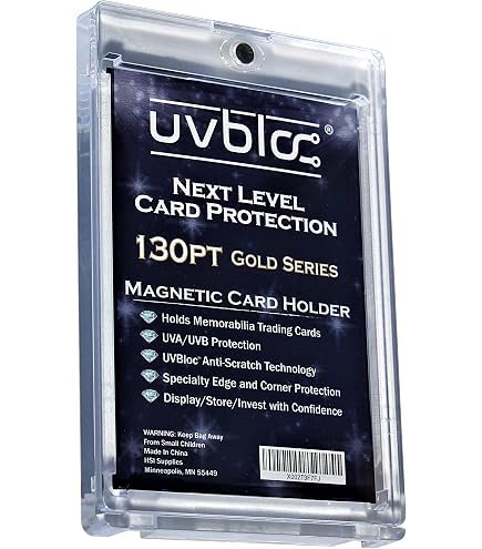 Ultra Pro One-Touch Magnetic Card Holders - 130pt Thick, Lot Of 5 (Clear) - View #2