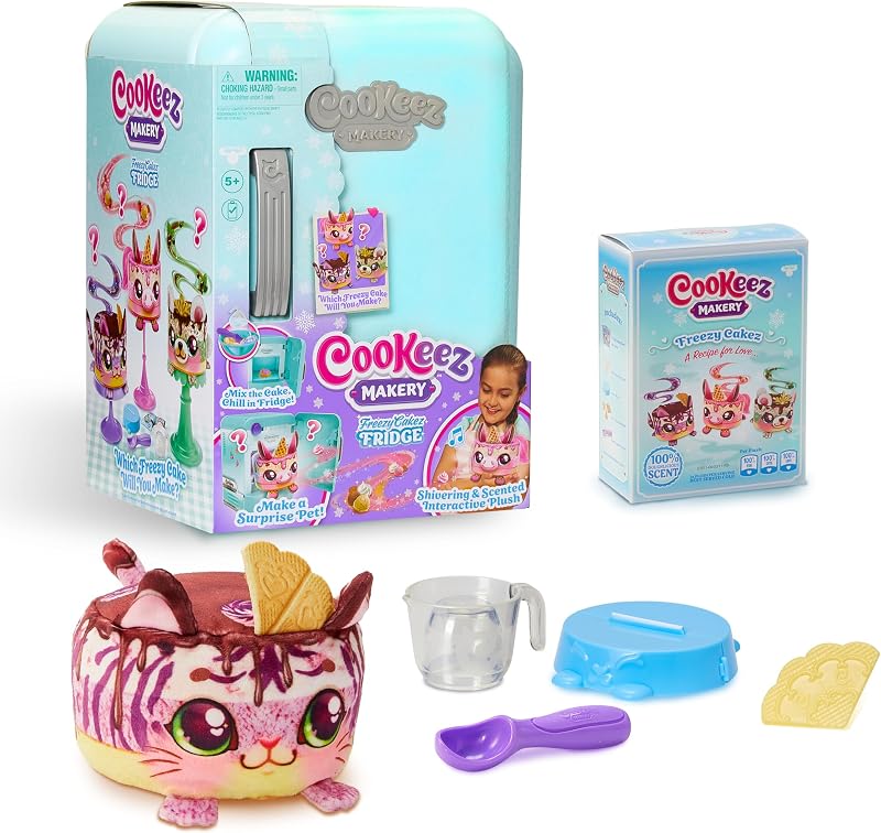 Cookeez Makery Freezy Cakez Make & Decorate Scented Plush Toy