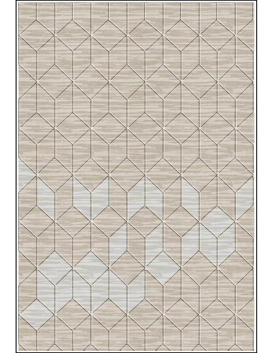MANI TEXTILE Nil Beige Rug 80 x 150 cm