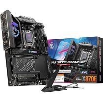 MSI MPG X870E Carbon WiFi Motherboard, ATX - Supports AMD Ryzen