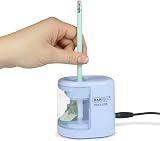 Rapesco 1447 PS12-USB Automatic Pencil Sharpener Blue view 4