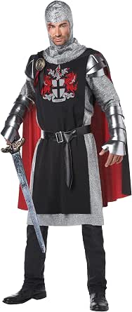 Amazon.com: California Costumes Disfraz de caballero medieval feria  renacentista, para hombre : Ropa, Zapatos y Joyería
