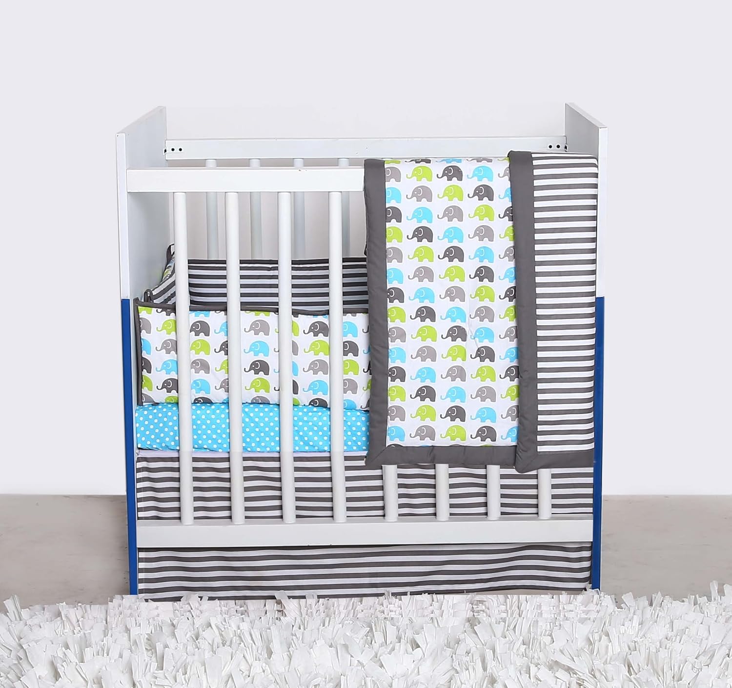 portable crib bumper pads