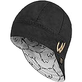 Welder Nation 8 Panel 10 oz Welding Premium Cap 100% Cotton Interior & Duck Canvas Exterior - Protective Durable Heavy-Duty