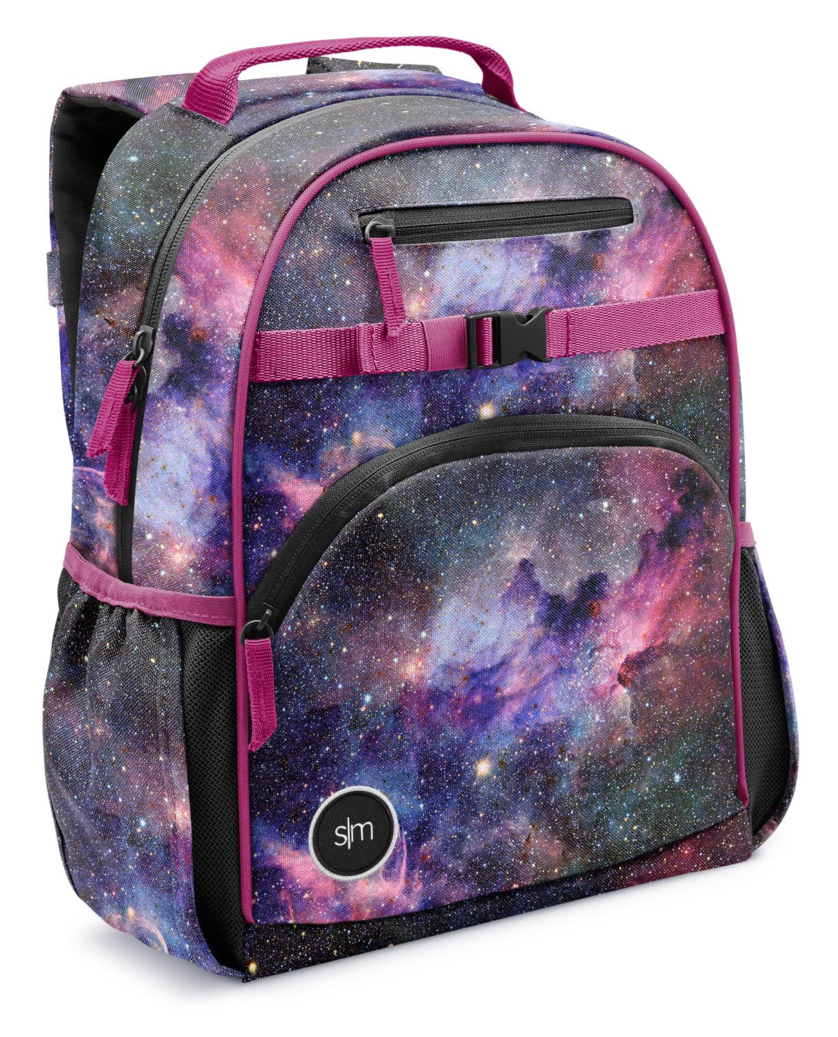 Photo 1 of Simple Modern Toddler Backpack for School Boys | Kindergarten Elementary Kids Backpack | Fletcher Collection | Kids - Medium (15" tall) | Nebula