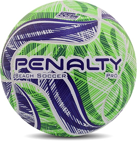 Bola Beach Soccer Pro IX Penalty 70 cm Verde