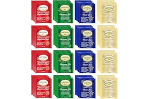 BLUE RIBBON Twinings Tea Bags Sampler Assortment Gift Box (40 Count) 4 Flavors Seasonal Collection Awesome Gifts for College Students Friends Men Women Yourself Family Friends