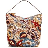 Vera Bradley womens Performance Twill Oversized Hobo Shoulder Bag