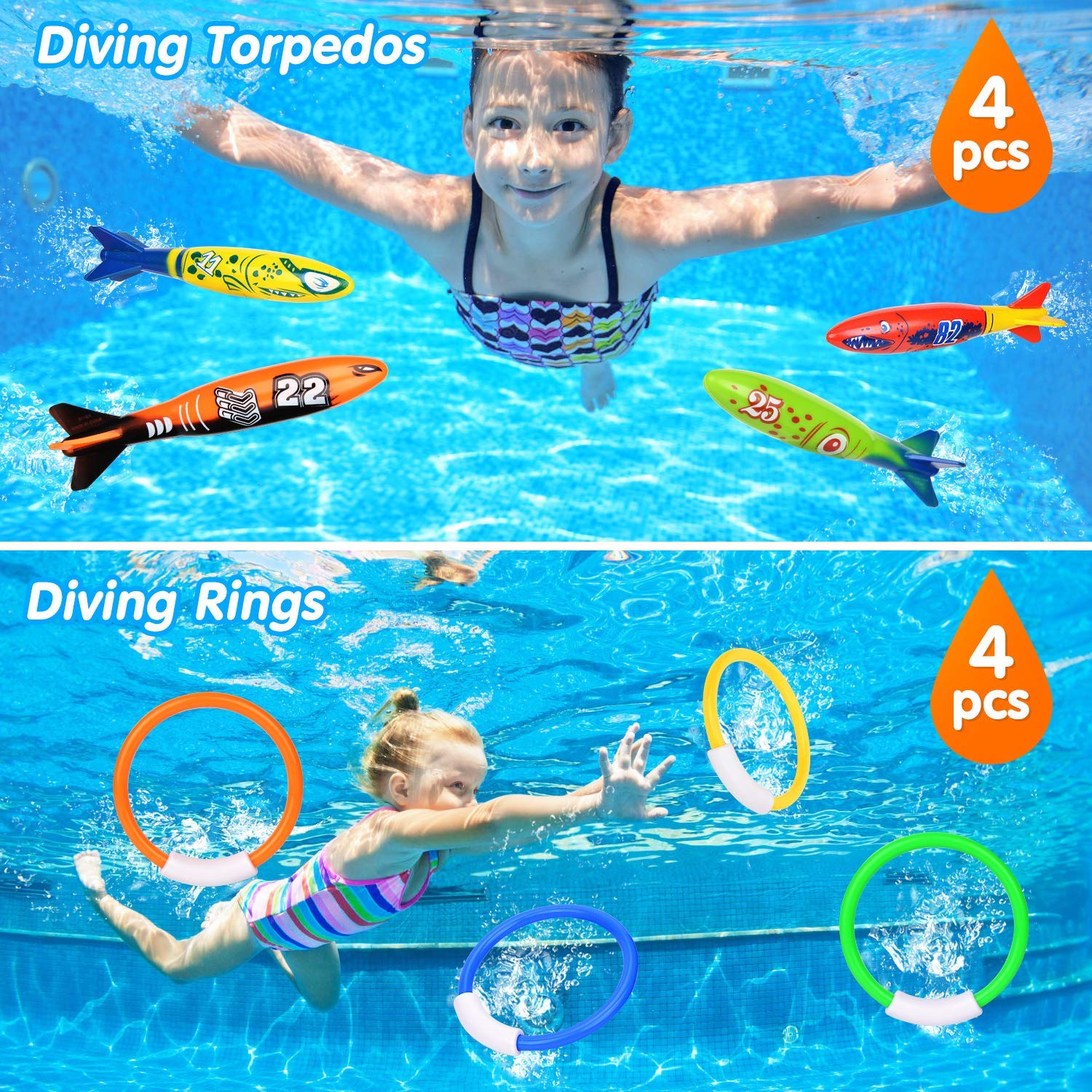diving toys for swimming pool