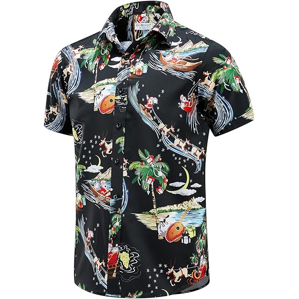 Silk Dress Paradise Found Mens Jungle Bird Tom Selleck Magnum PI