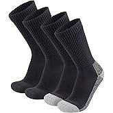 4 Pairs of Diabetic Extra Thick Warm Cotton Socks, Triple Cushioned Crew Slipper Socks