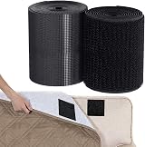 TEUVO Sew On Hook and Loop Tape 11cm x 2m Non Adhesive Fabric view 1