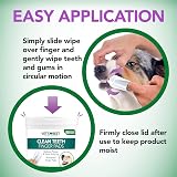 Vet's Best Dental Care Finger Wipes for Dogs & Cats 50 Wipes view 8