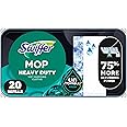 Swiffer Sweeper Heavy Duty Wet Multi-Surface Cloth Refills for Floor Mopping and Cleaning, Unstopables Fresh Scent, 20 count