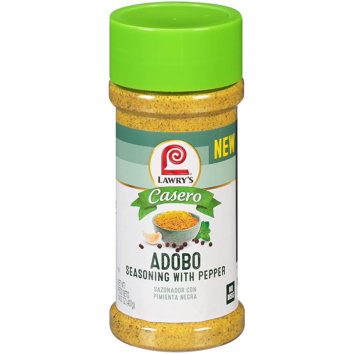 LAWRY'S Adobo Seasoning With Pepper, 14.37 oz Grocery