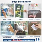 Lifetree Reflective One Way Window Film Privacy Brown 44.5x200cm view 7