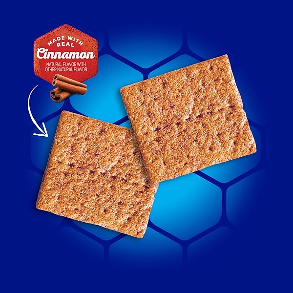 HONEY MAID FRESH STACKS CINNAMON GRAHAM CRACKERS, TRAVEL SNACKS, 12.2 OZ (6 MULTI SNACK PACKS)