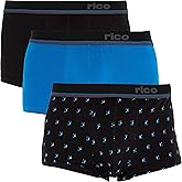 Rico Men's Cotton Boxer Briefs 3-Pack
